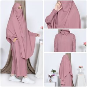 Set Gamis Kerah